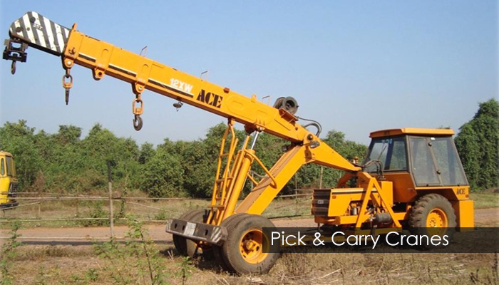 Pick and Carry cranes